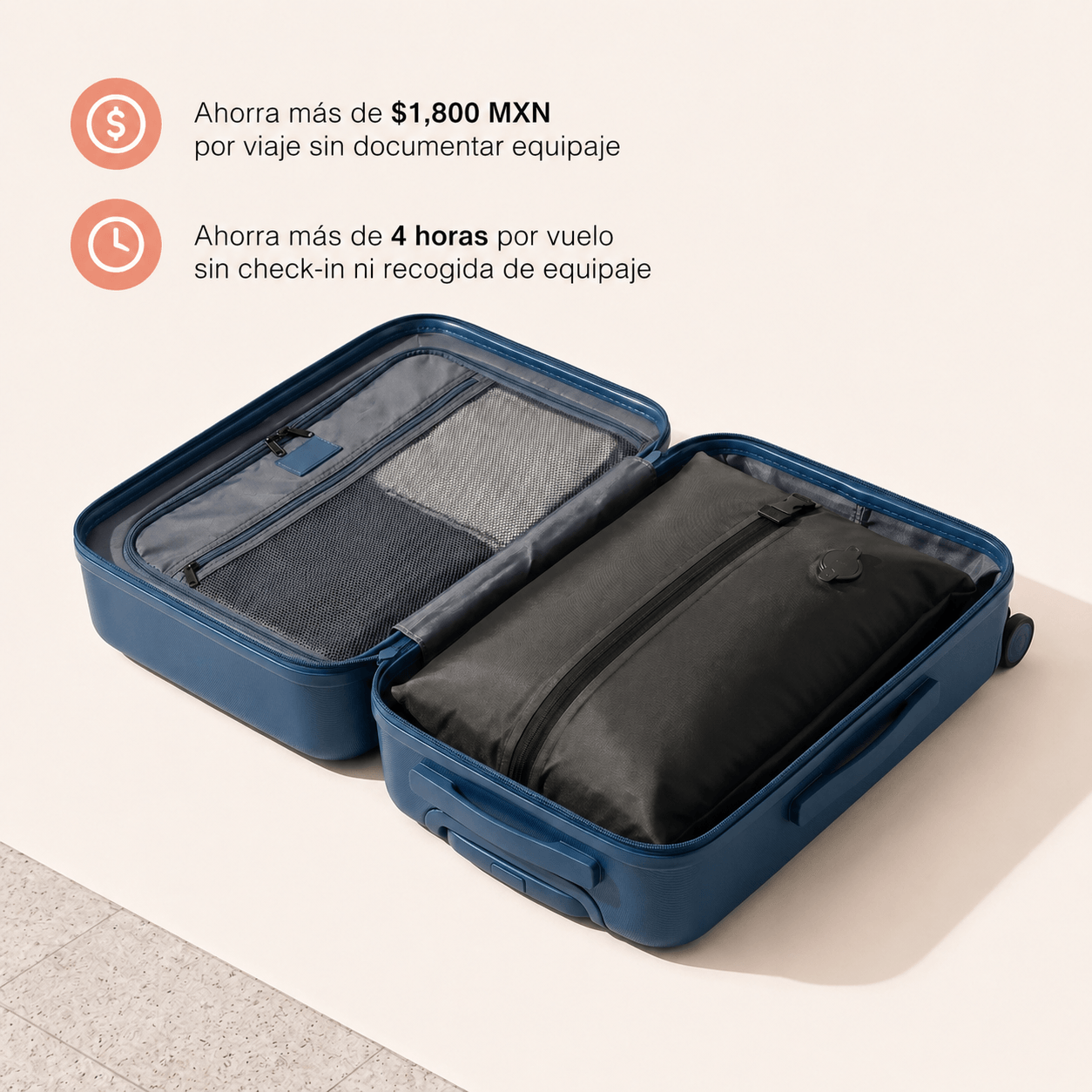 VeloraPack™ — Bolsa de Compresión para Viajes con Bomba USB-C
